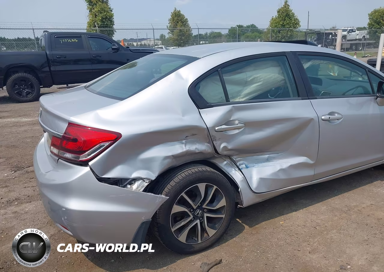 2015 Honda Civic Ex VIN:19XFB2F81FE010758 - 6