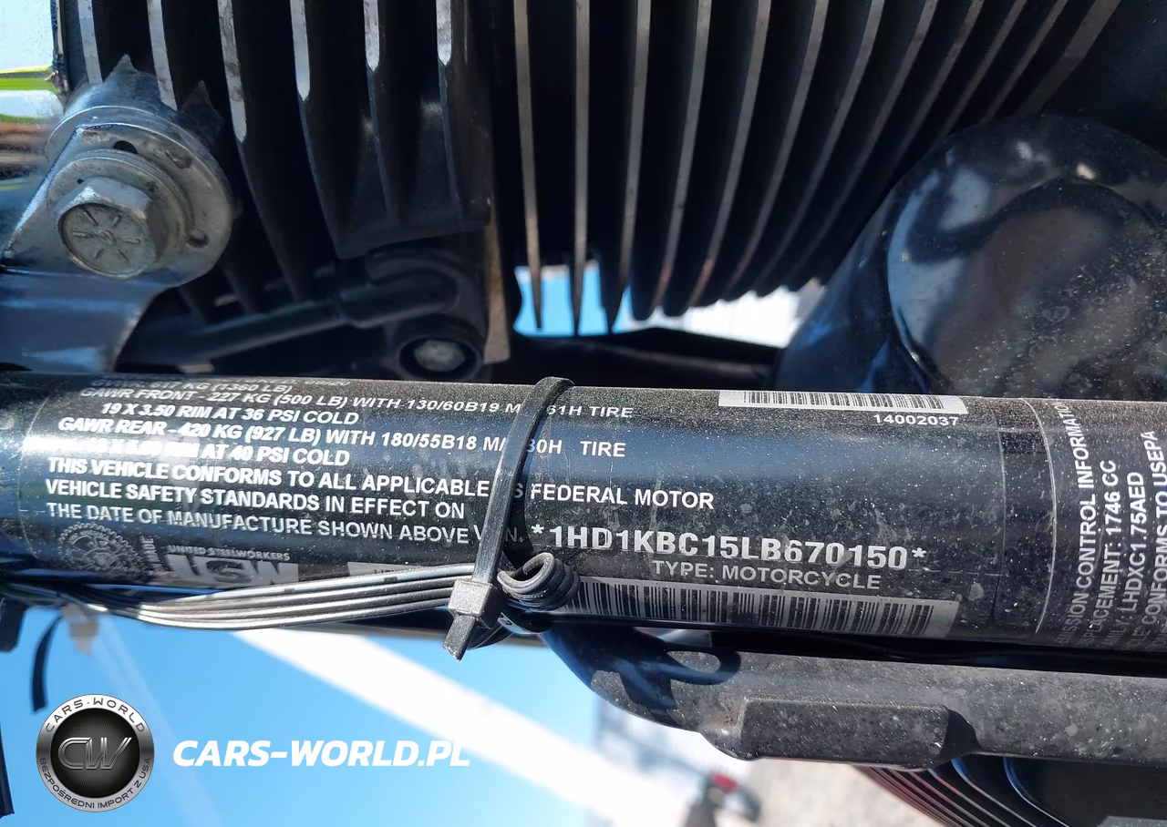 2020 Harley-Davidson Flhx VIN:1HD1KBC15LB670150 - 10