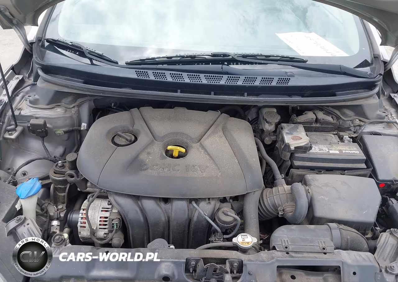 2014 Hyundai Elantra Se VIN:5NPDH4AE2EH461383 - 10
