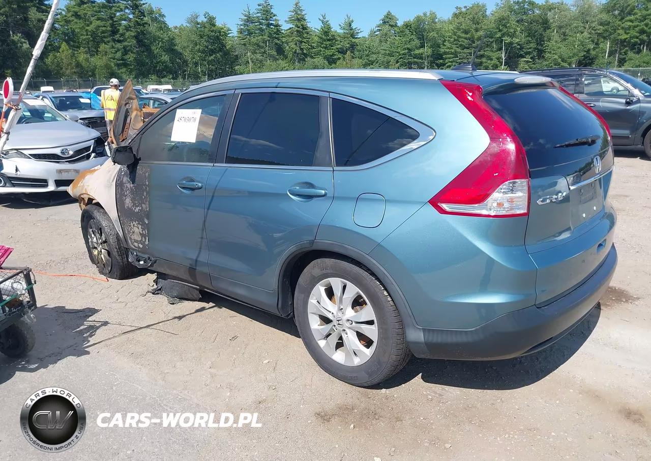 2014 Honda Cr-V Ex-L VIN:5J6RM4H75EL056679 - 3