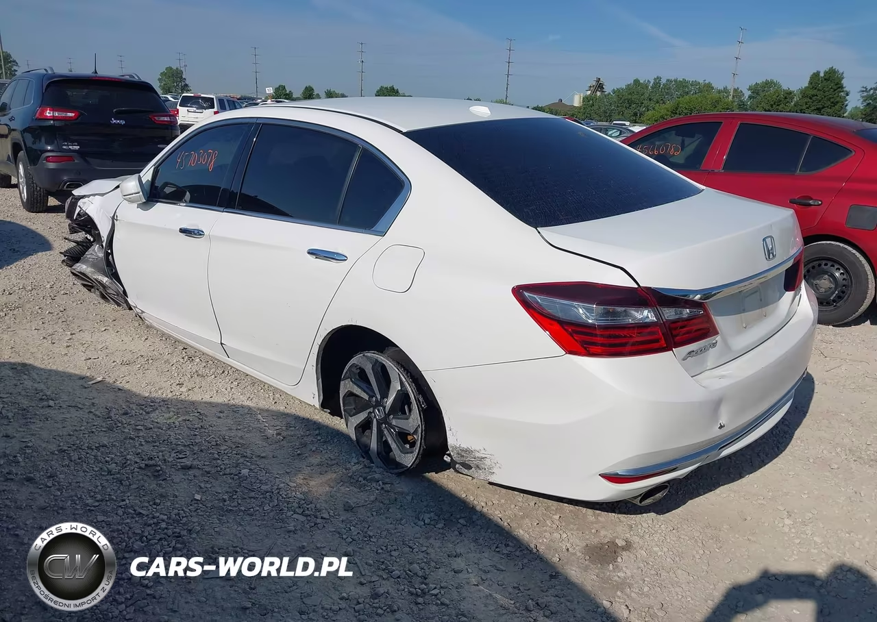 2016 Honda Accord Ex-L V-6 VIN:1HGCR3F83GA008472 - 3