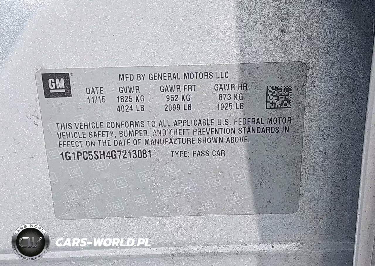 2016 Chevrolet Cruze Limited Ls Auto VIN:1G1PC5SH4G7213081 - 9