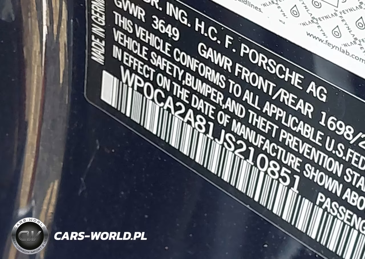 2018 Porsche 718 Boxster VIN:WP0CA2A81JS210851 - 9