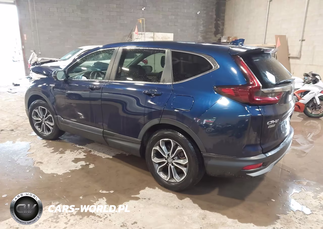 2021 Honda Cr-V Hybrid Ex-L VIN:7FART6H8XME017010 - 3