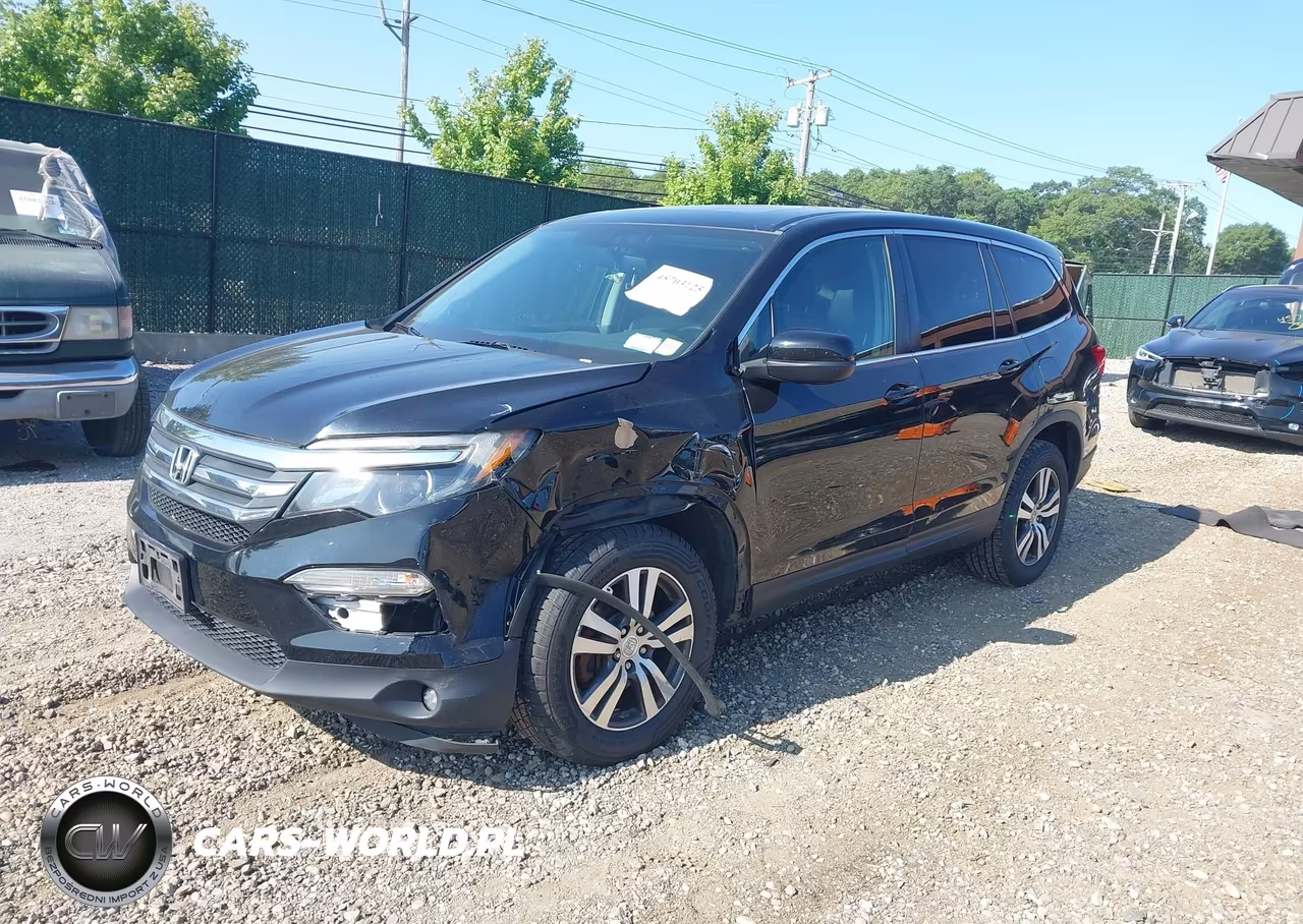2016 Honda Pilot Ex-L VIN:5FNYF6H57GB061846 - 2