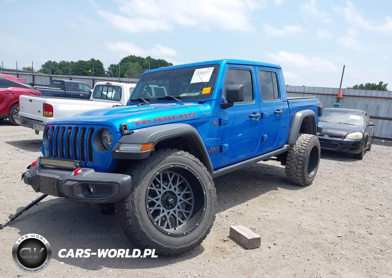 2021 Jeep Gladiator Rubicon 4X4 VIN:1C6JJTBMXML510256 - 2