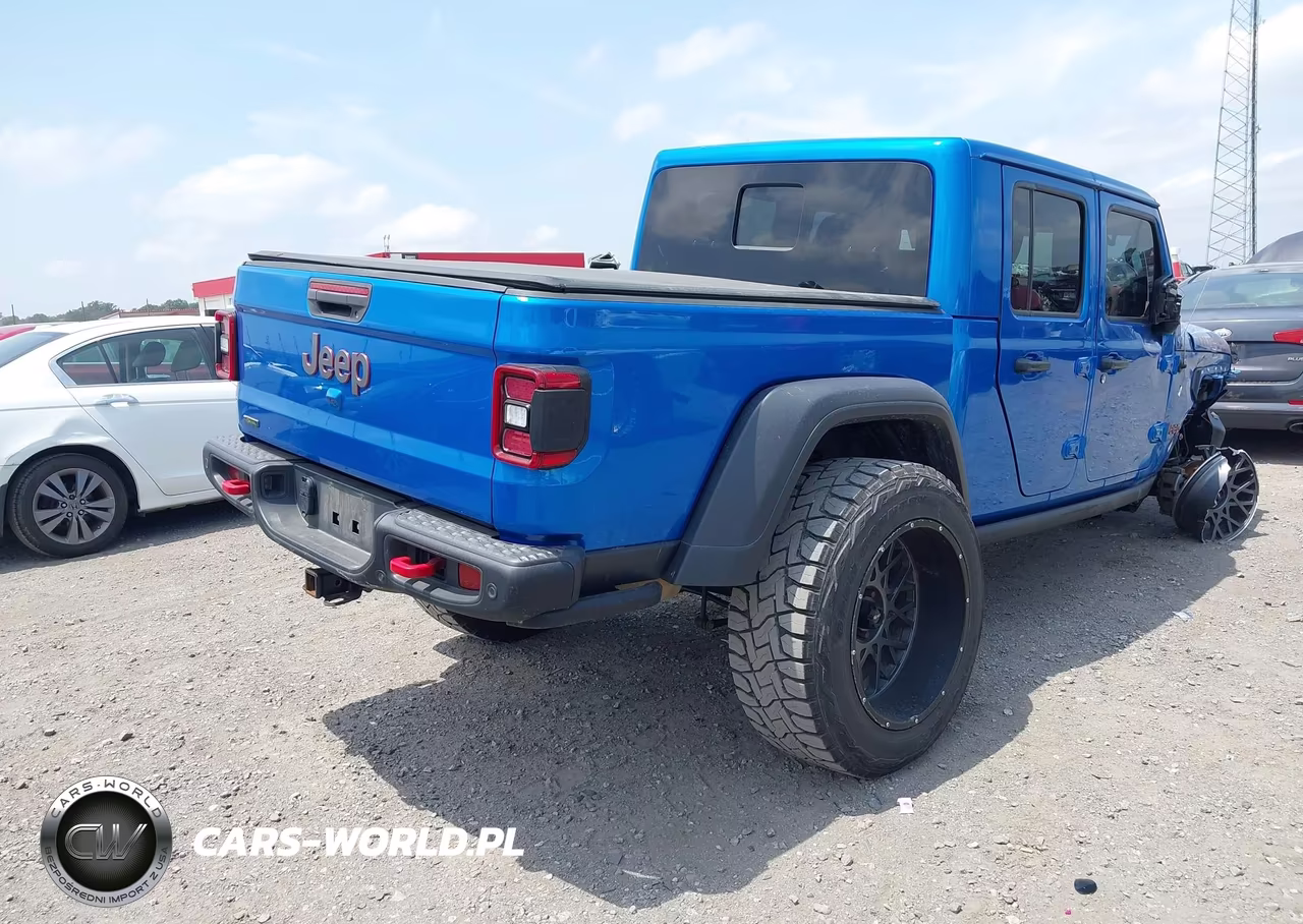 2021 Jeep Gladiator Rubicon 4X4 VIN:1C6JJTBMXML510256 - 4