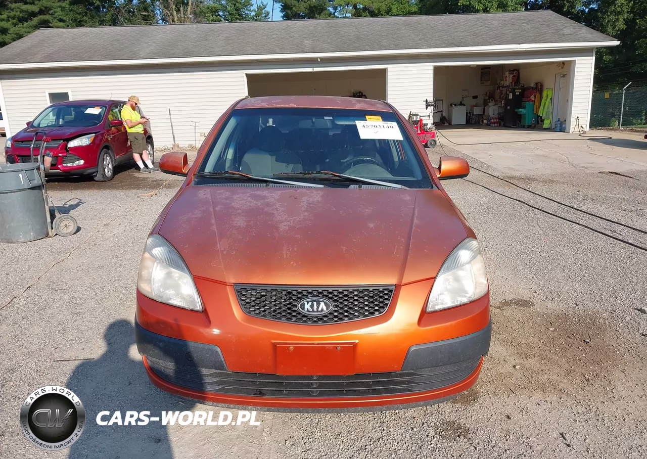 2008 Kia Rio Lx VIN:KNADE123786337822 - 13