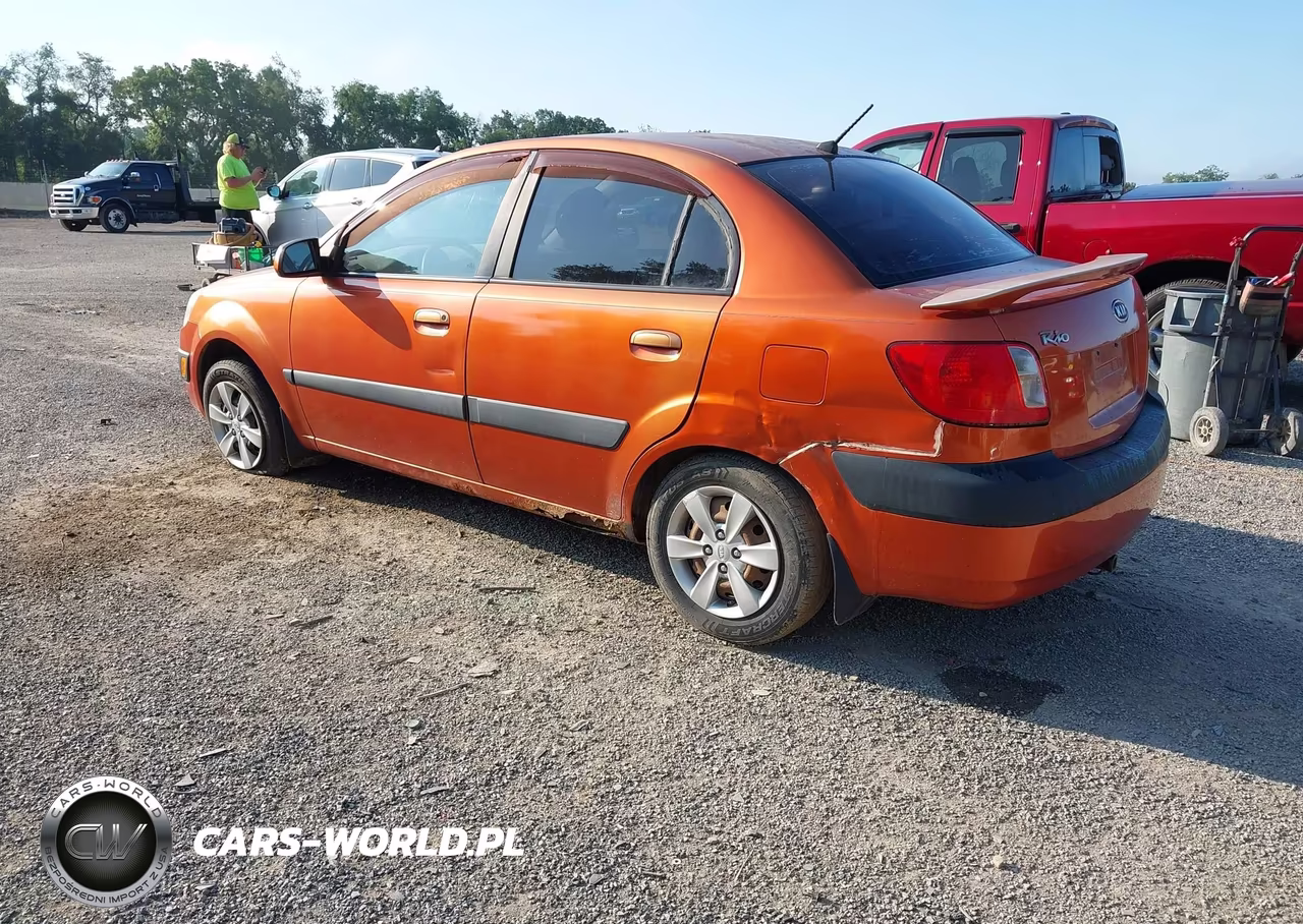 2008 Kia Rio Lx VIN:KNADE123786337822 - 3