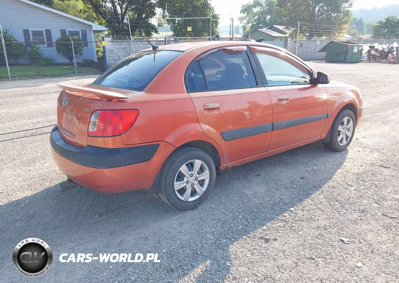 2008 Kia Rio Lx VIN:KNADE123786337822 - 4