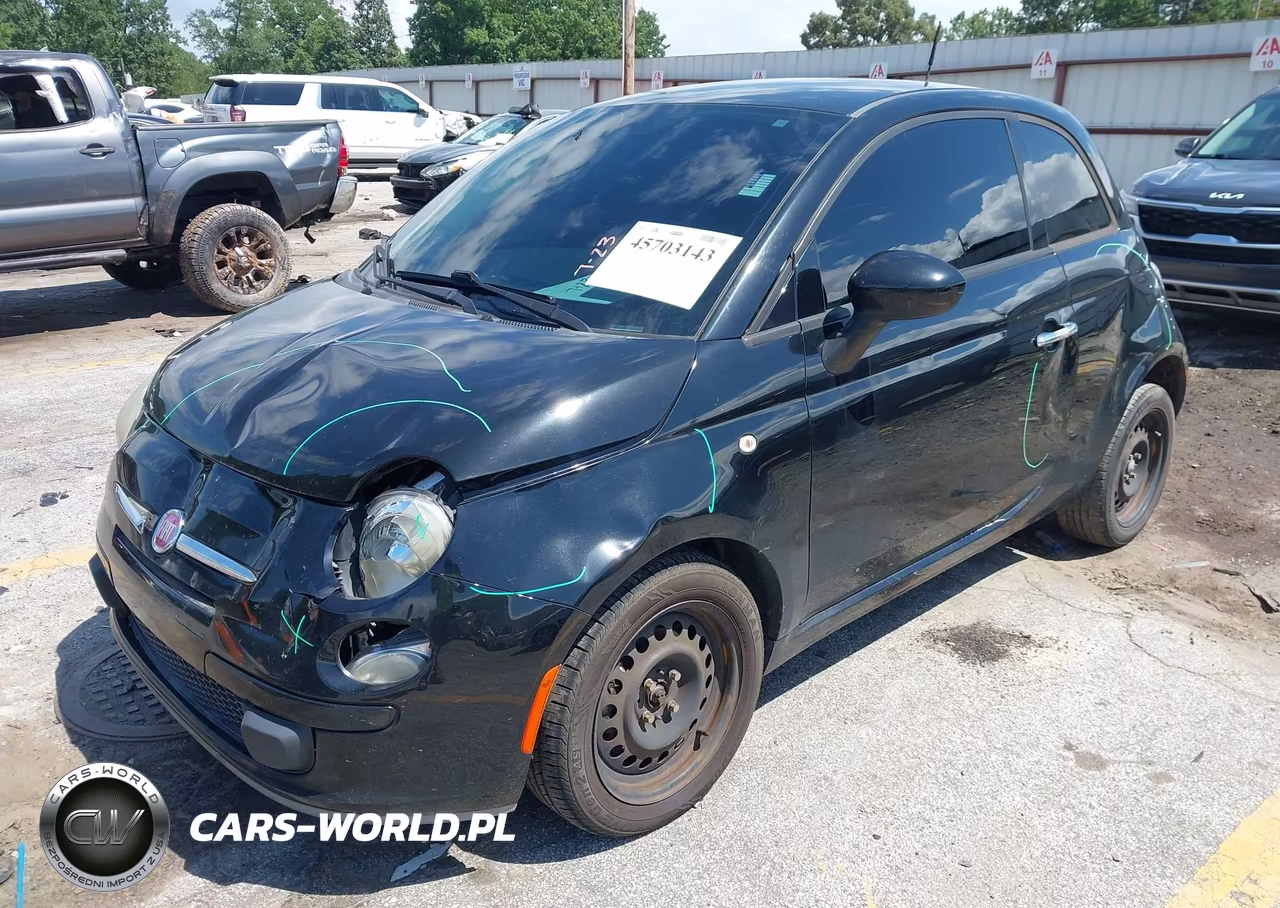 2014 Fiat 500 Pop VIN:3C3CFFAR4ET185857 - 2