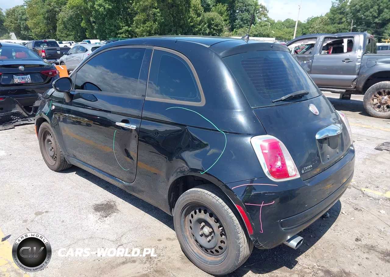 2014 Fiat 500 Pop VIN:3C3CFFAR4ET185857 - 3