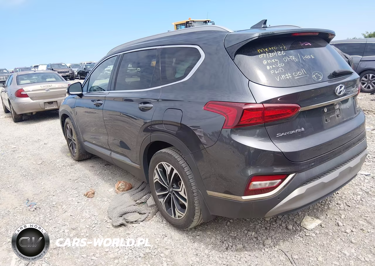 2020 Hyundai Santa Fe Limited 2.0T VIN:5NMS53AA3LH230011 - 3
