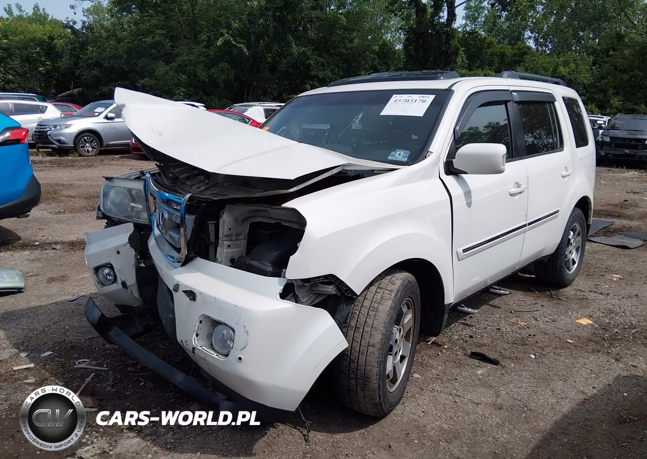 2011 Honda Pilot Touring VIN:5FNYF4H91BB022637 - 2