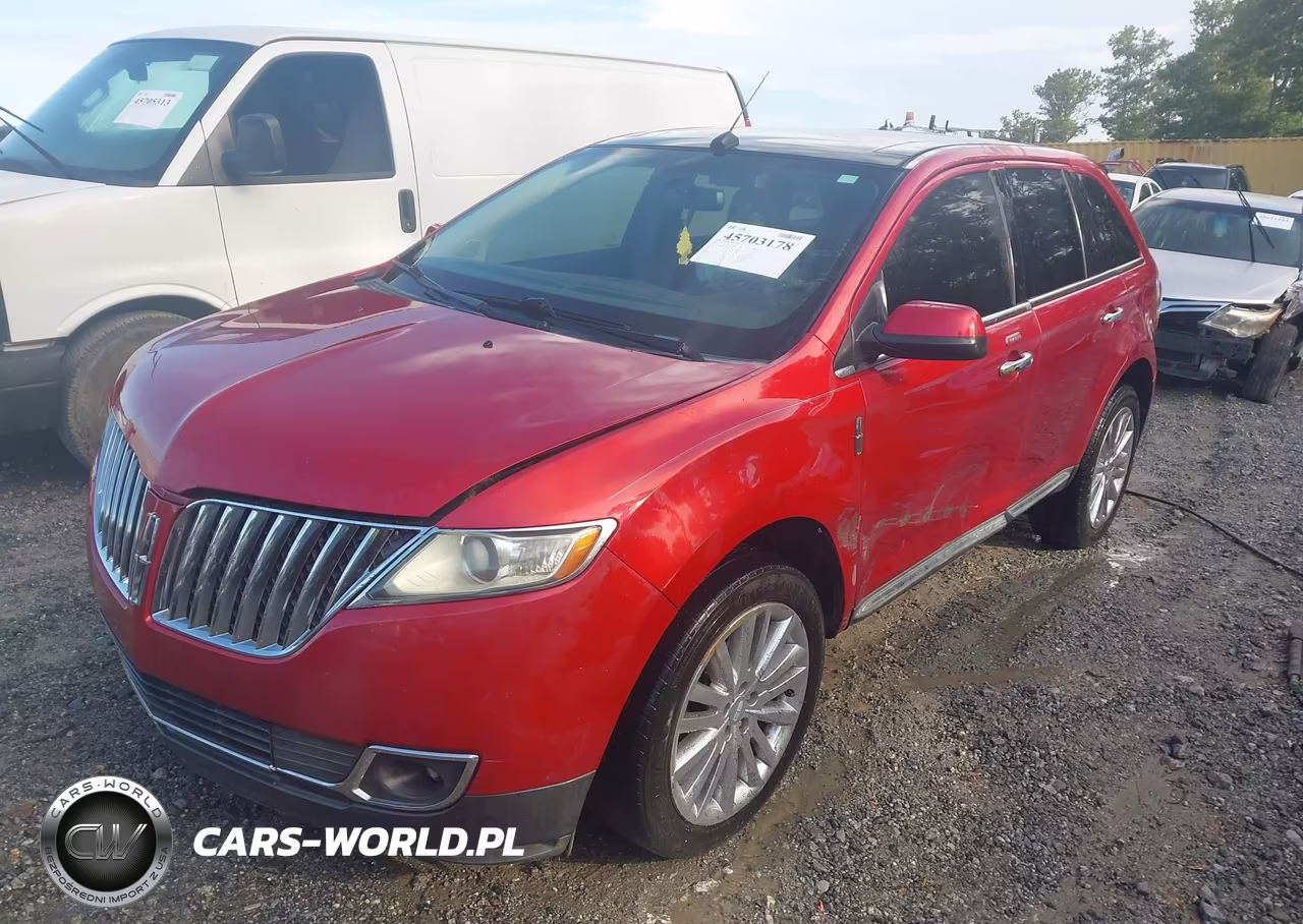2011 Lincoln Mkx VIN:2LMDJ6JK3BBJ20958 - 2