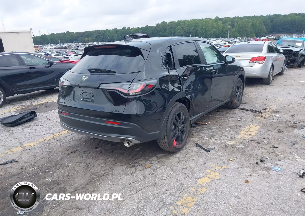 2026 Honda Hr-V 2Wd Sport VIN:3CZRZ1H55TM733997 - 4