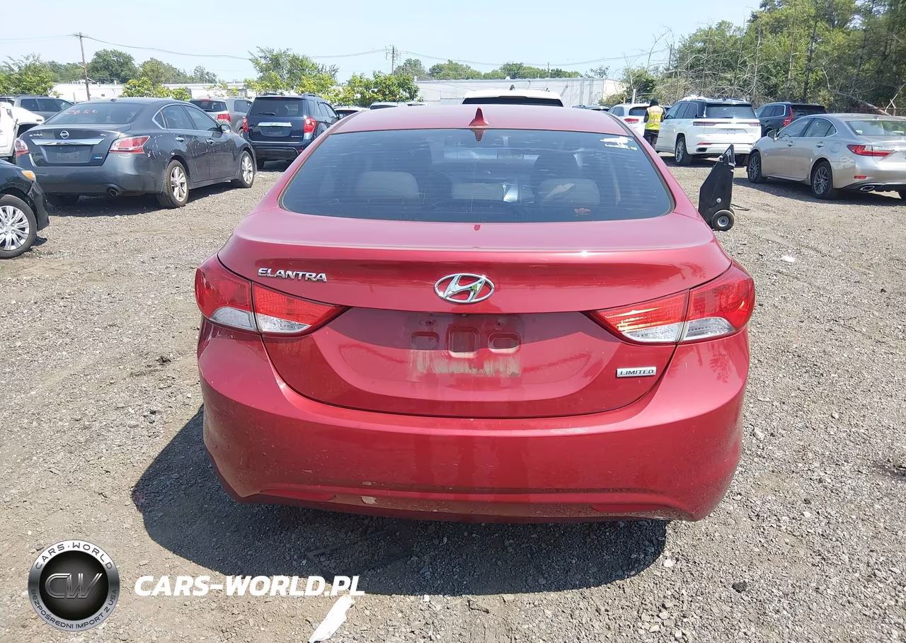 2012 Hyundai Elantra Limited (Ulsan Plant) VIN:KMHDH4AE1CU407393 - 16