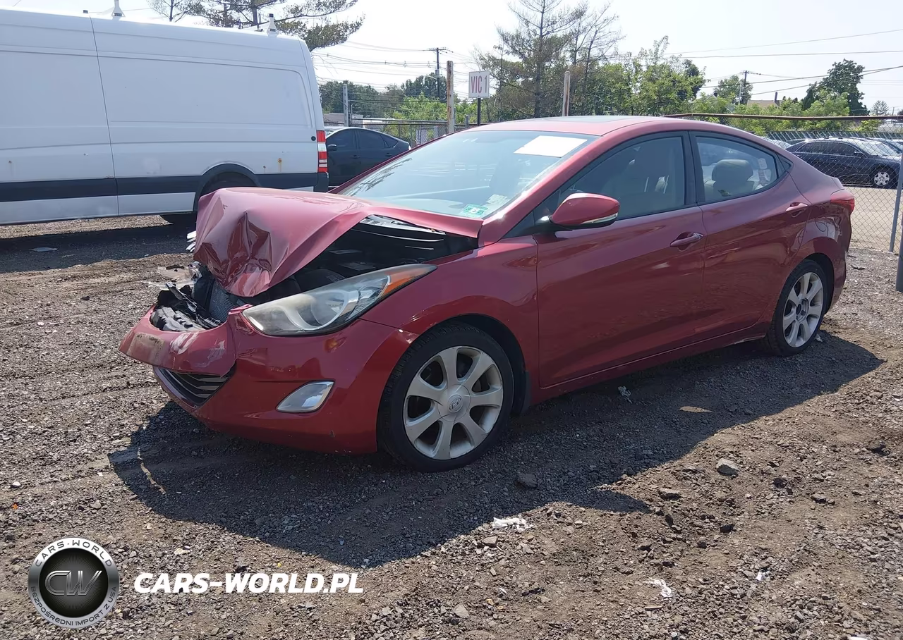 2012 Hyundai Elantra Limited (Ulsan Plant) VIN:KMHDH4AE1CU407393 - 2