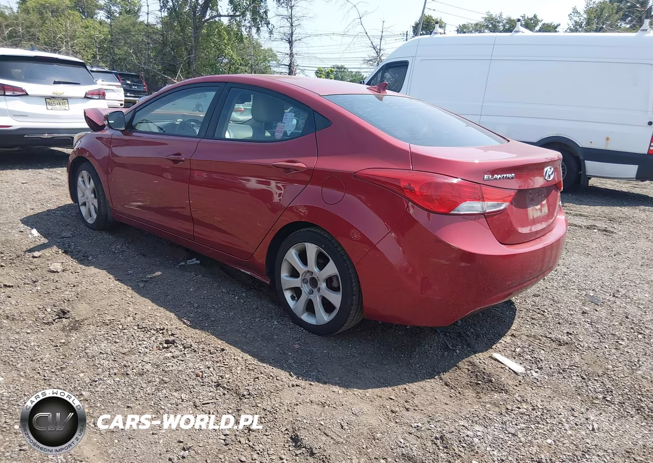 2012 Hyundai Elantra Limited (Ulsan Plant) VIN:KMHDH4AE1CU407393 - 3