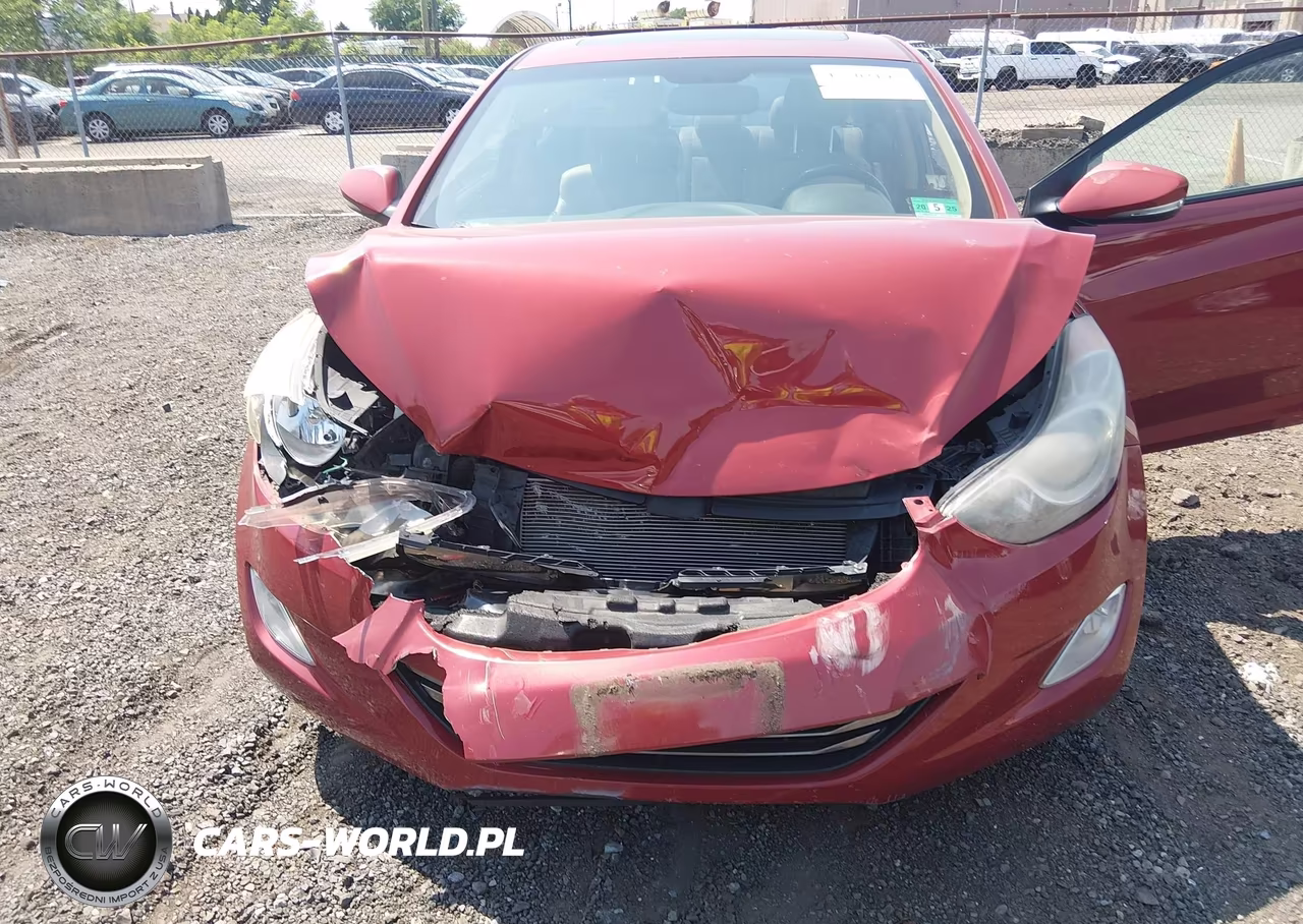 2012 Hyundai Elantra Limited (Ulsan Plant) VIN:KMHDH4AE1CU407393 - 6