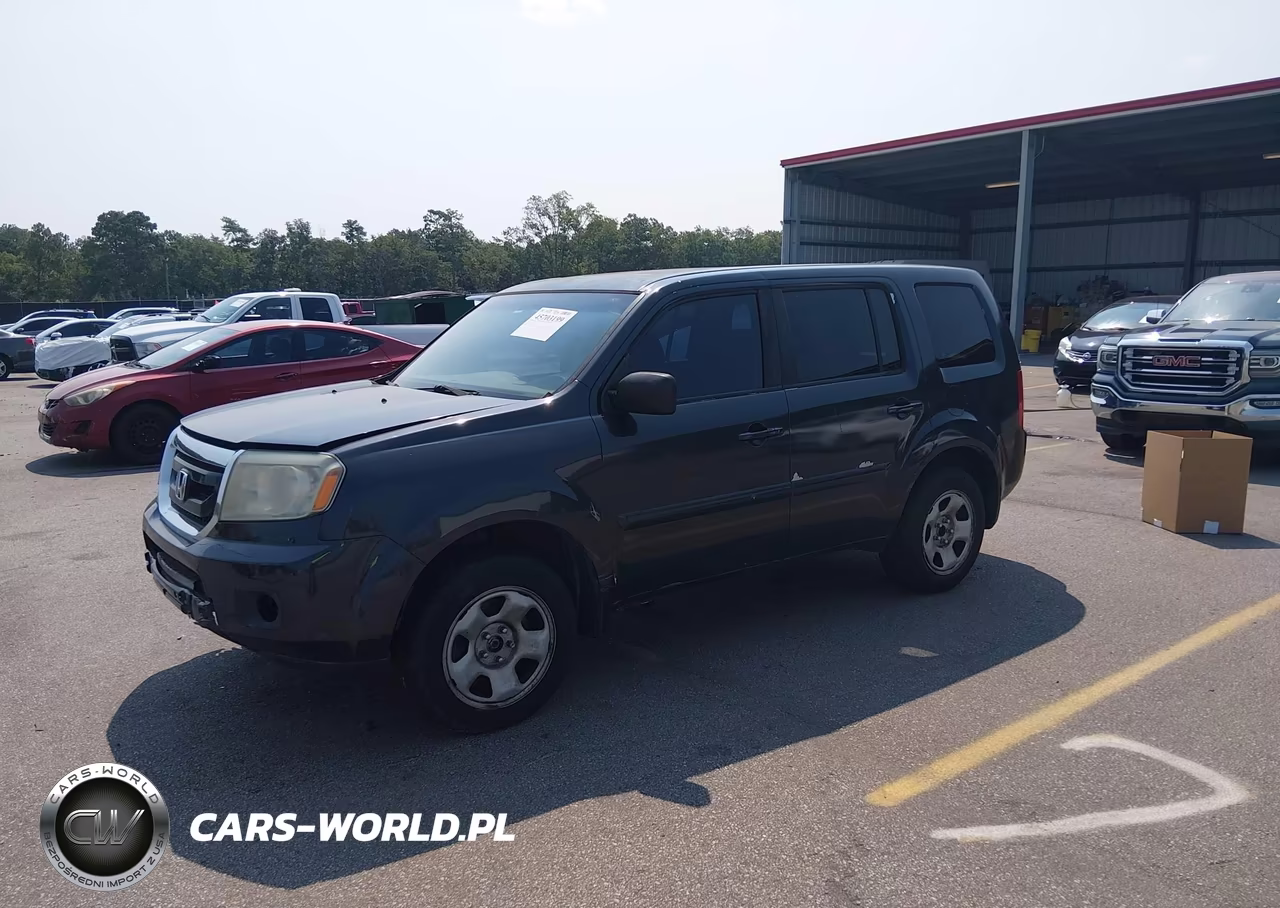 2010 Honda Pilot Lx VIN:5FNYF3H25AB020630 - 2