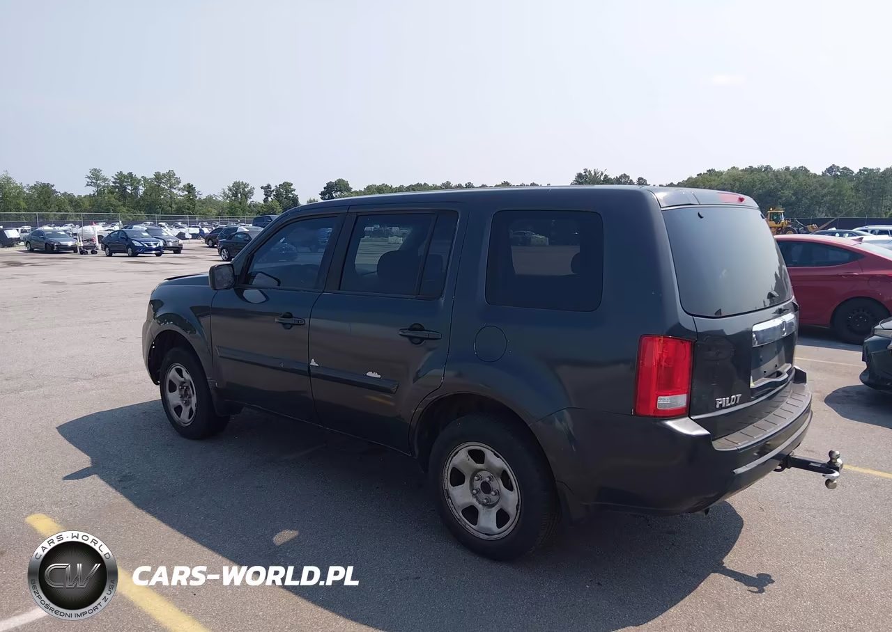 2010 Honda Pilot Lx VIN:5FNYF3H25AB020630 - 3