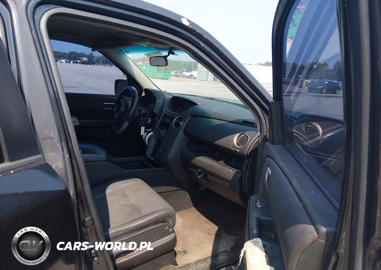 2010 Honda Pilot Lx VIN:5FNYF3H25AB020630 - 5