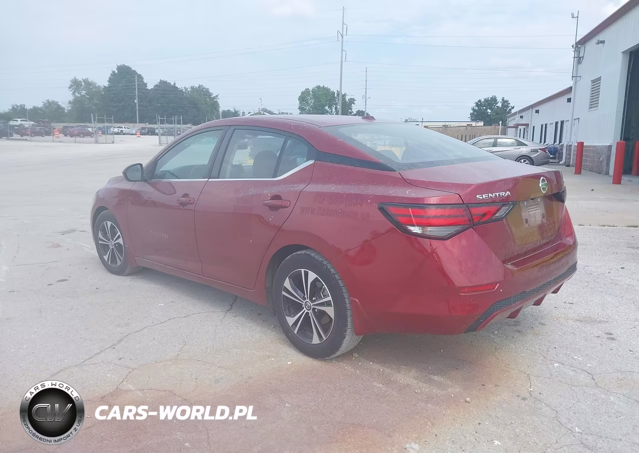 2022 Nissan Sentra Sv Xtronic Cvt VIN:3N1AB8CV4NY307840 - 3