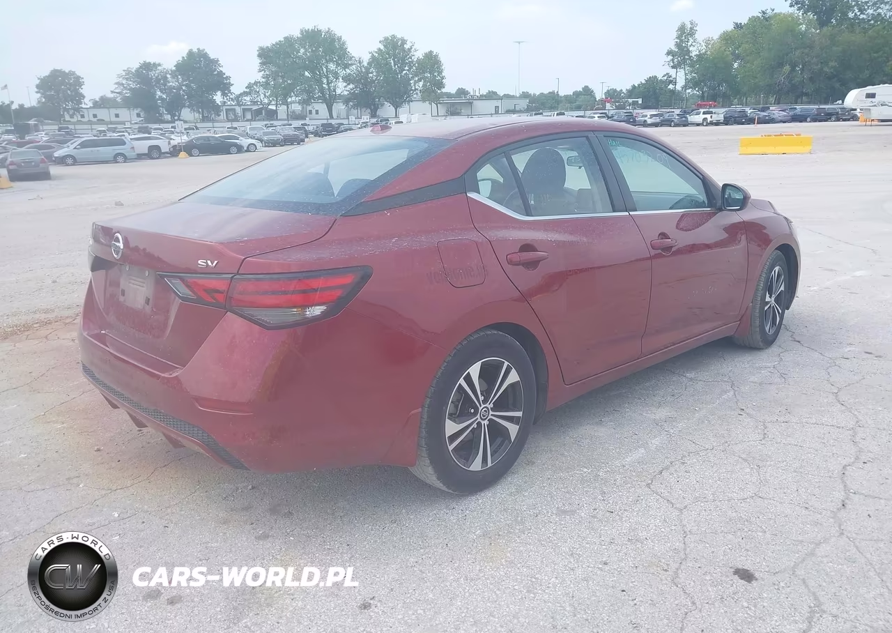 2022 Nissan Sentra Sv Xtronic Cvt VIN:3N1AB8CV4NY307840 - 4