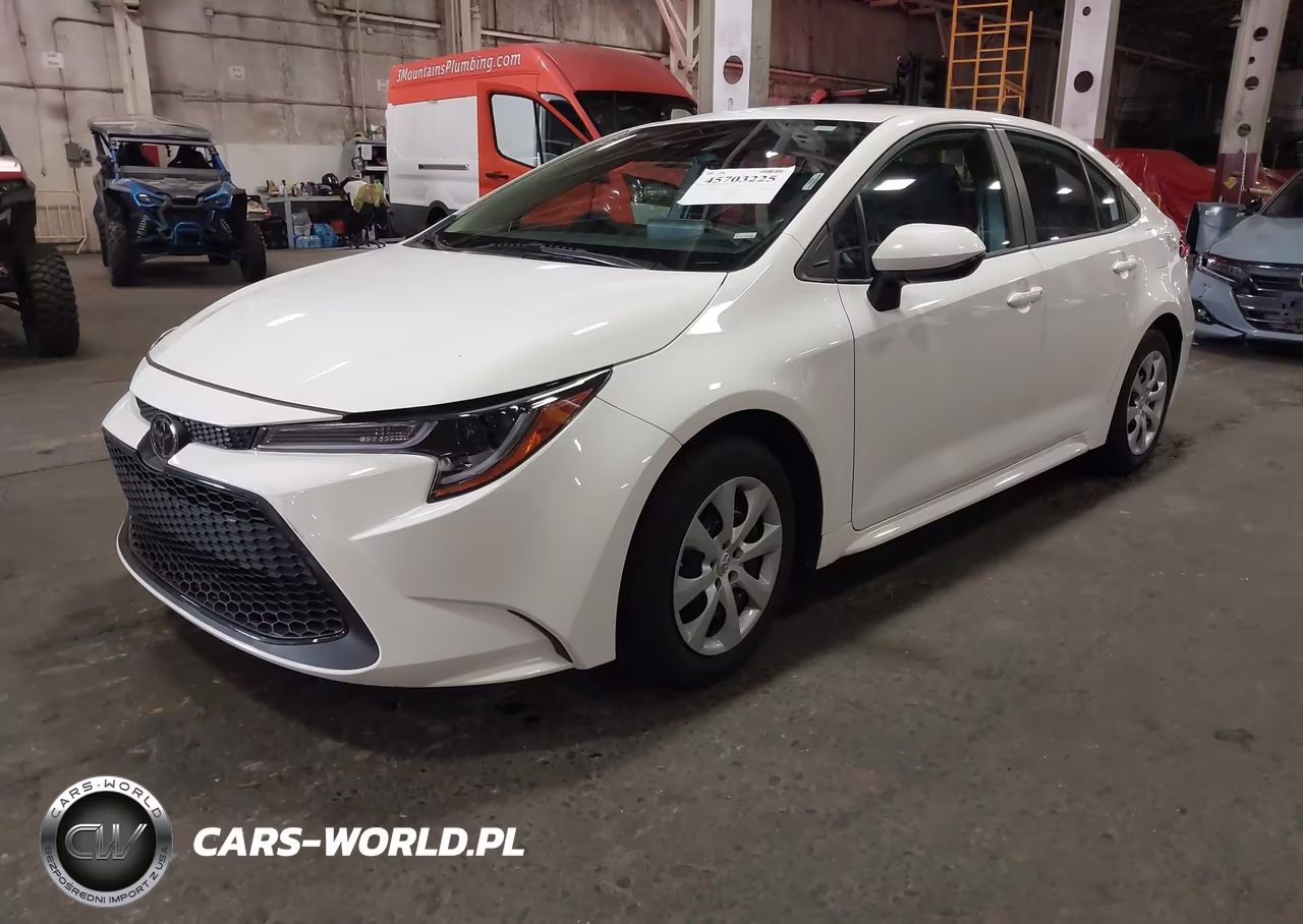 2021 Toyota Corolla Le VIN:5YFEPMAE6MP207393 - 2