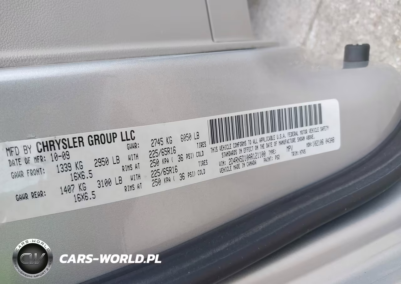 2010 Dodge Grand Caravan Sxt VIN:2D4RN5D10AR121100 - 9