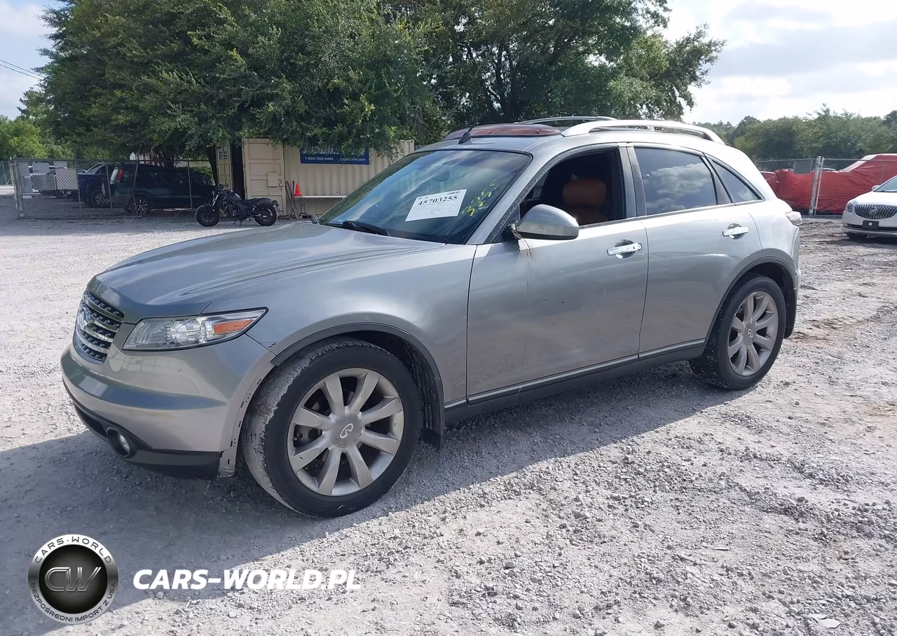 2005 Infiniti Fx35 VIN:JNRAS08U85X104353 - 2