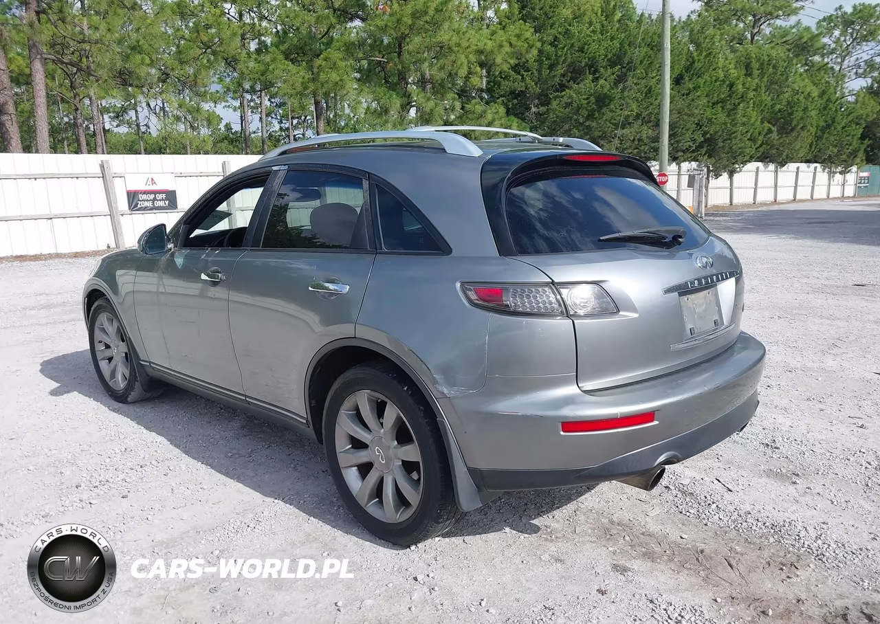2005 Infiniti Fx35 VIN:JNRAS08U85X104353 - 3