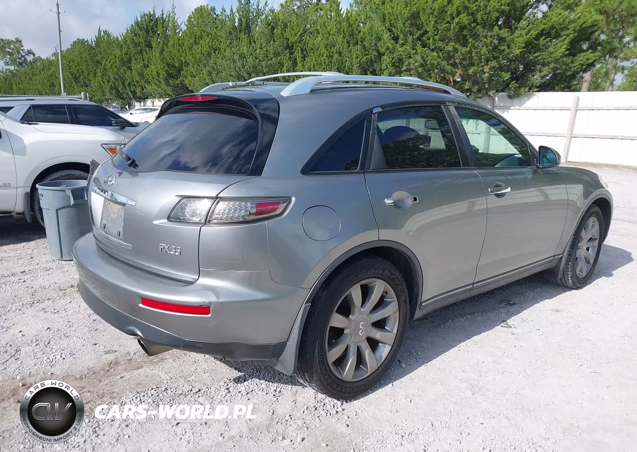 2005 Infiniti Fx35 VIN:JNRAS08U85X104353 - 4