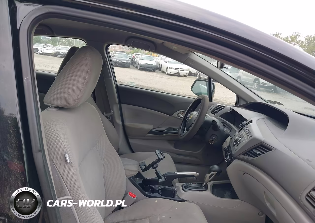 2012 Honda Civic Lx VIN:2HGFB2F53CH327531 - 5