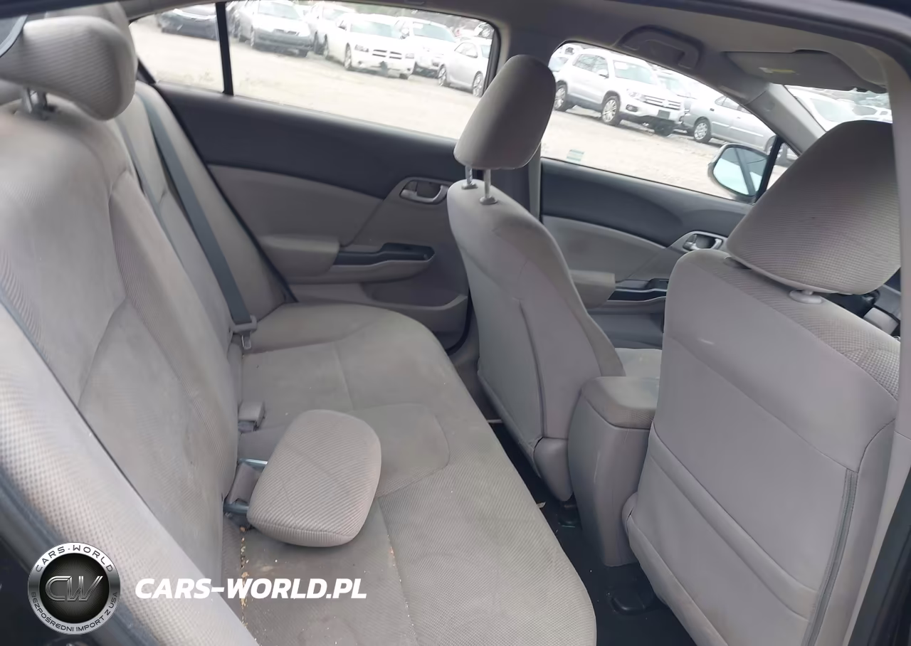 2012 Honda Civic Lx VIN:2HGFB2F53CH327531 - 8