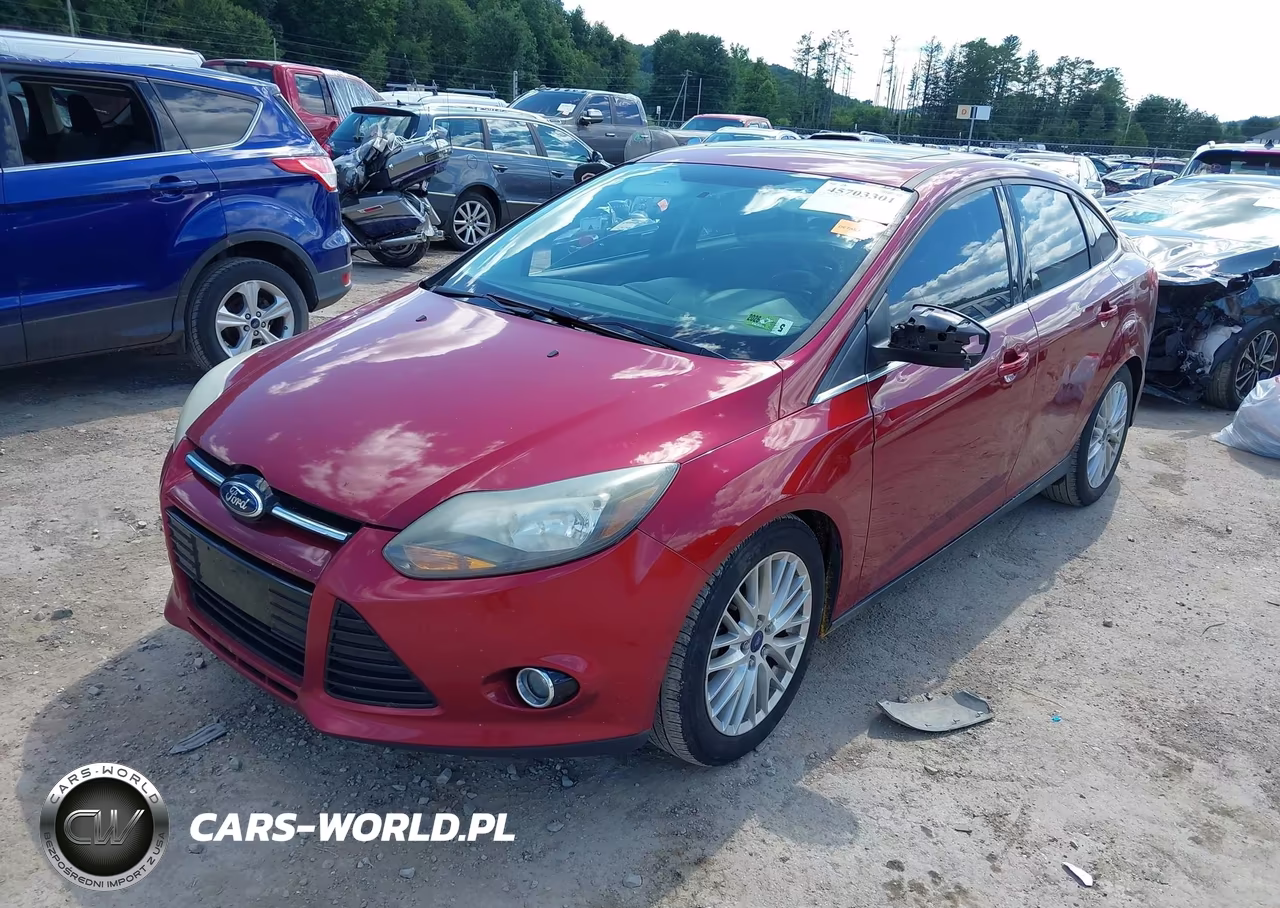 2014 Ford Focus Titanium VIN:1FADP3J26EL320398 - 2