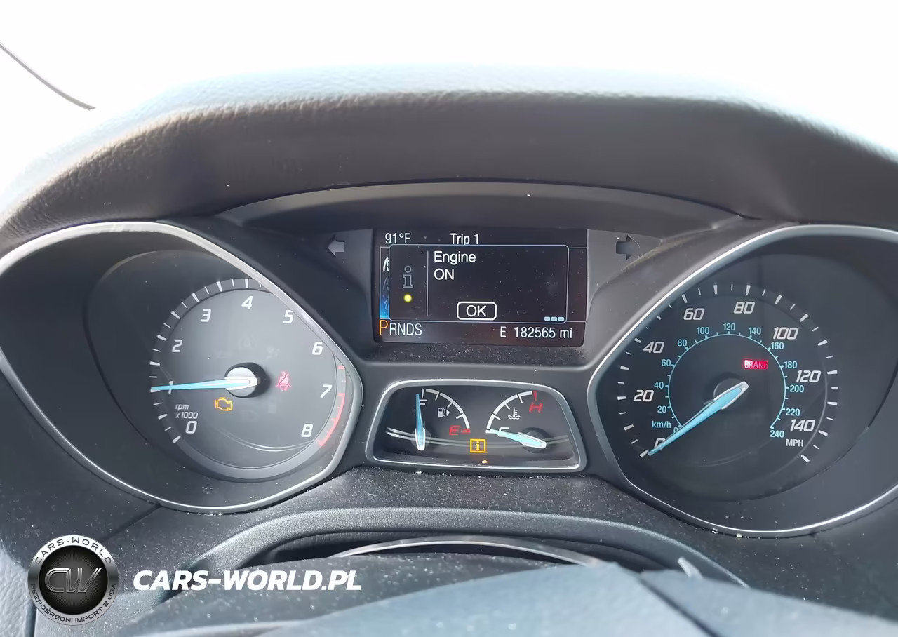 2014 Ford Focus Titanium VIN:1FADP3J26EL320398 - 7
