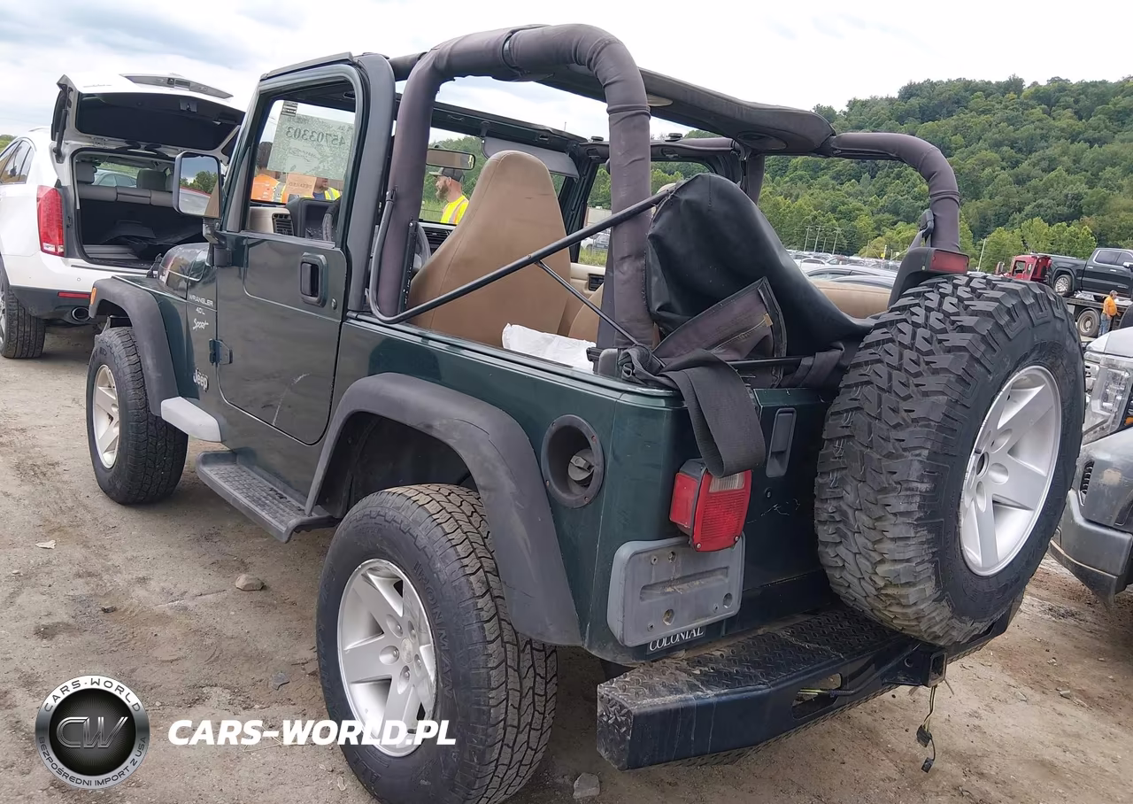 1999 Jeep Wrangler Sport VIN:1J4FY19S5XP492999 - 3