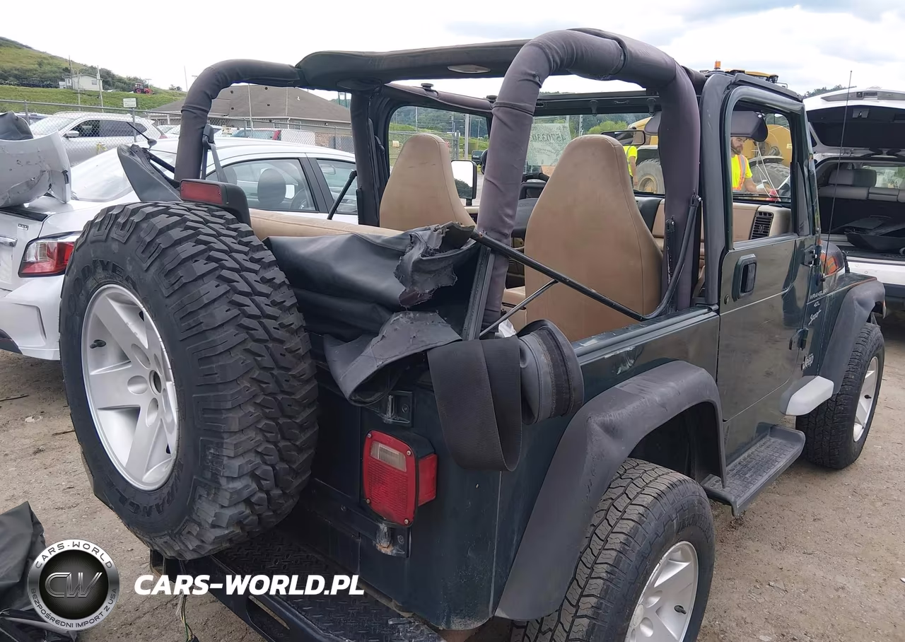 1999 Jeep Wrangler Sport VIN:1J4FY19S5XP492999 - 4