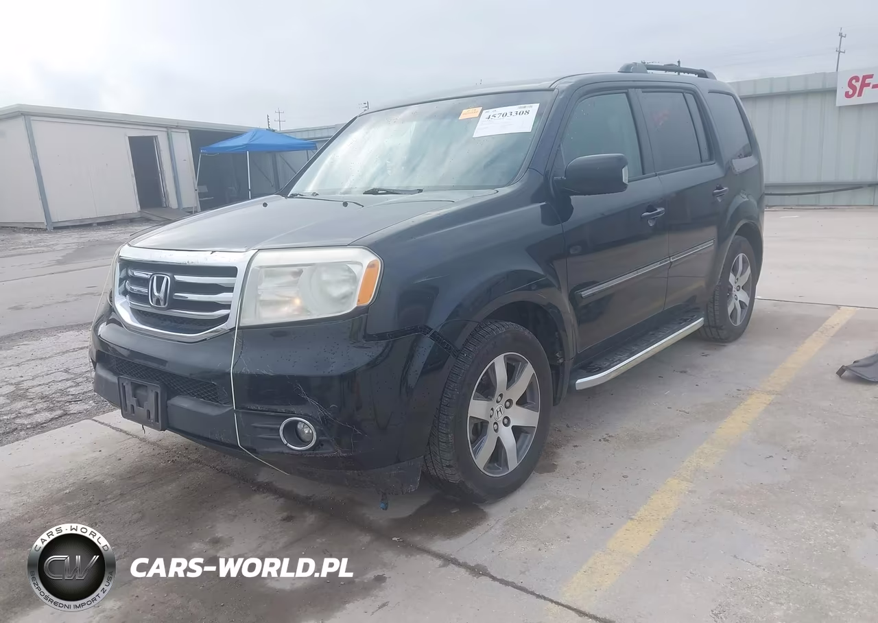 2015 Honda Pilot Touring VIN:5FNYF4H95FB071989 - 2