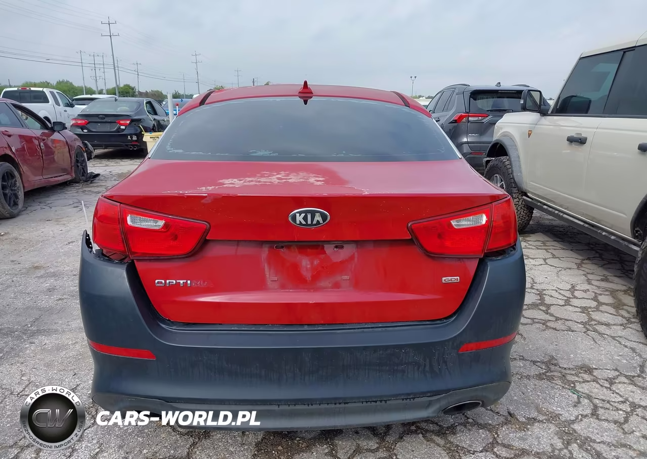 2014 Kia Optima Lx VIN:KNAGM4A71E5473516 - 16
