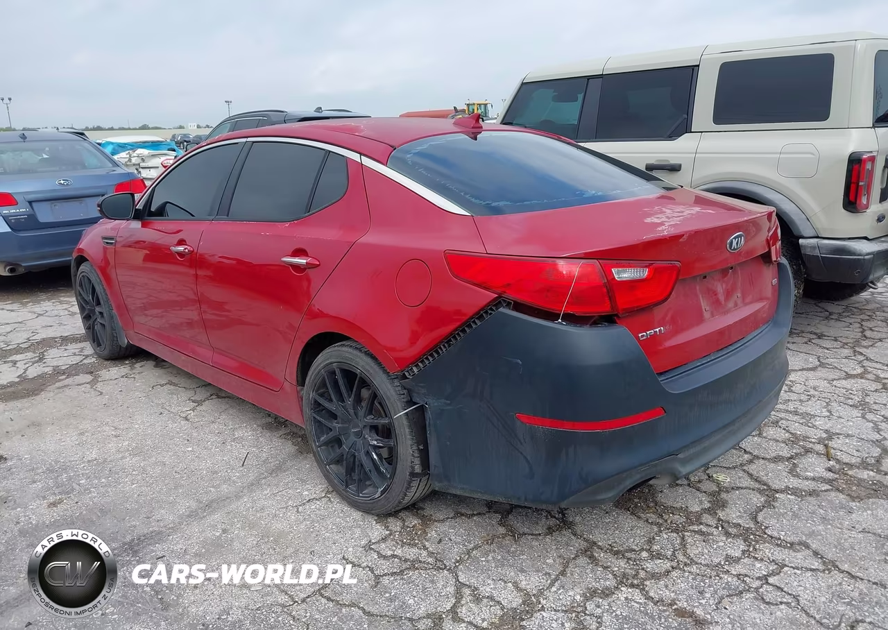 2014 Kia Optima Lx VIN:KNAGM4A71E5473516 - 3