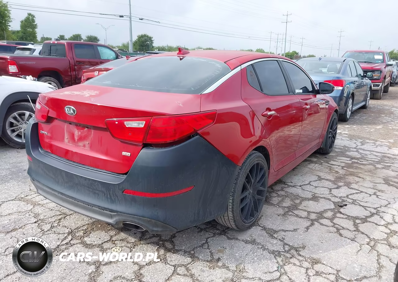 2014 Kia Optima Lx VIN:KNAGM4A71E5473516 - 4