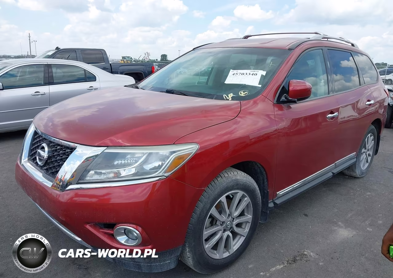 2014 Nissan Pathfinder Sl VIN:5N1AR2MM4EC729574 - 2