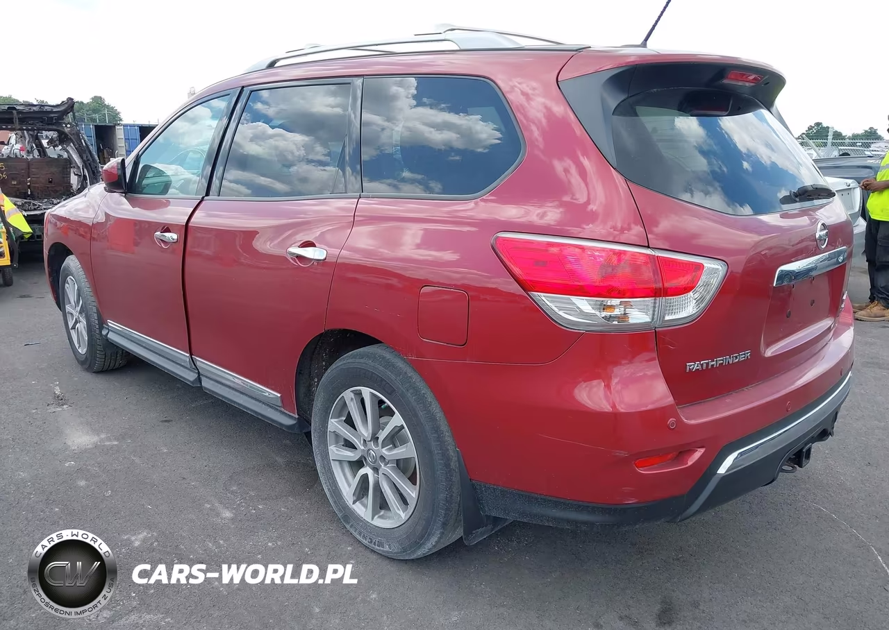 2014 Nissan Pathfinder Sl VIN:5N1AR2MM4EC729574 - 3