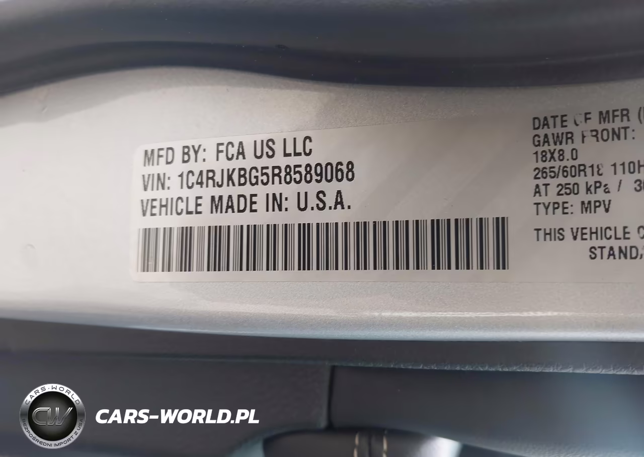 2024 Jeep Grand Cherokee L Limited 4X4 VIN:1C4RJKBG5R8589068 - 9