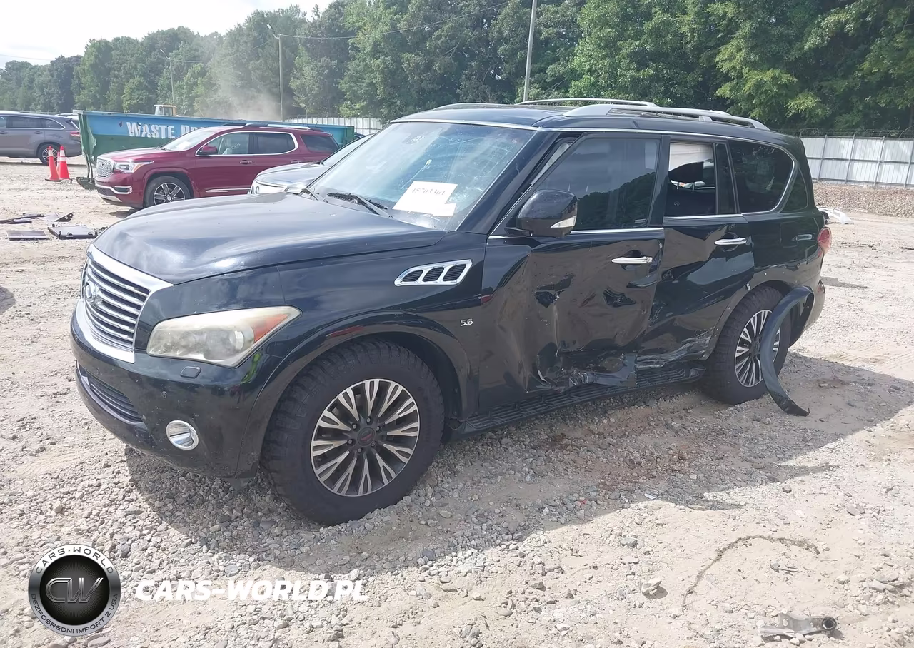2014 Infiniti Qx80 VIN:JN8AZ2NC0E9351295 - 2