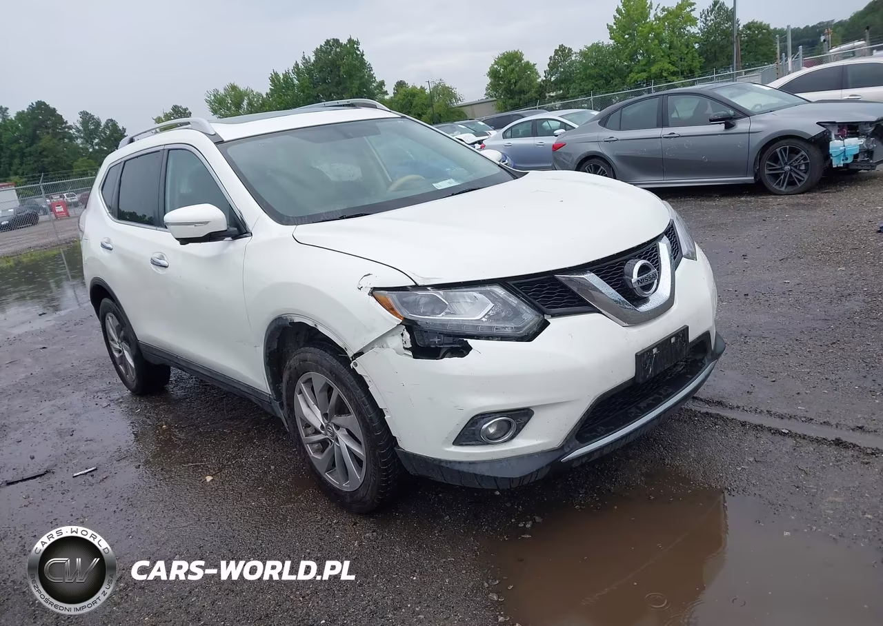 2015 Nissan Rogue Sl VIN:5N1AT2MV0FC761689 - 1