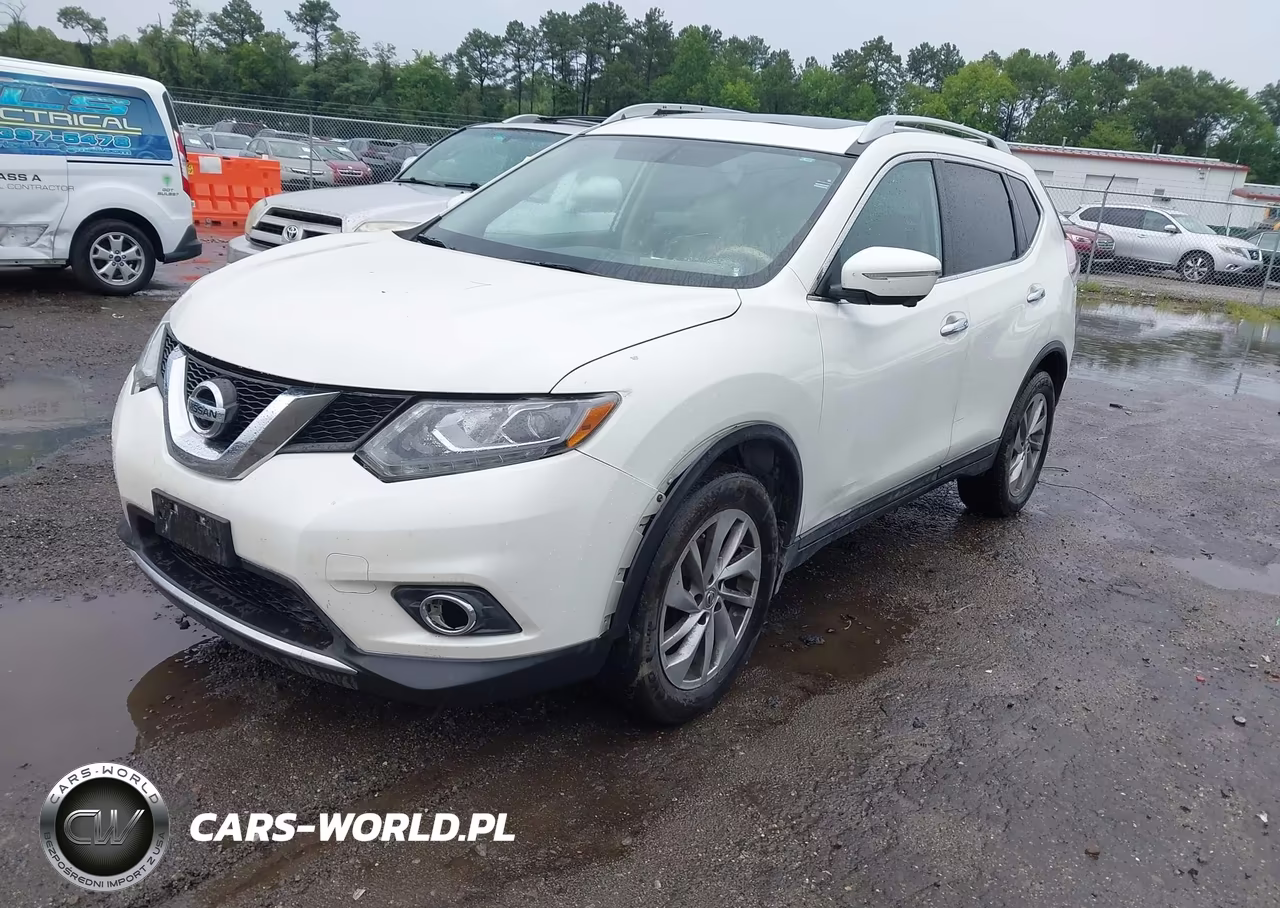2015 Nissan Rogue Sl VIN:5N1AT2MV0FC761689 - 2